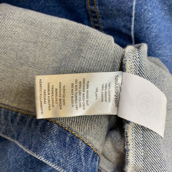 OPENING CEREMONY x CHIFA Denim Oversize Uniform Jacket - Picture 11 of 11